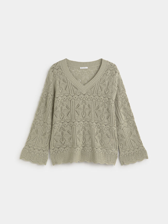 JERSEY CALADO COLOR Verde