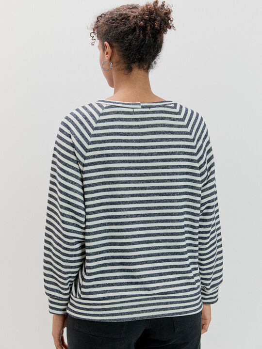 CAMISETA TEJIDO TEXTURA Azul Marino image number null