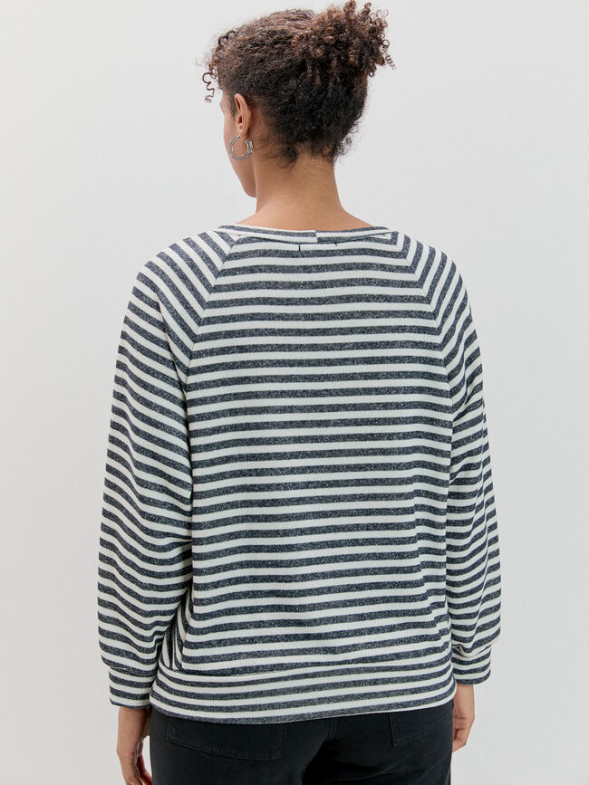 CAMISETA TEJIDO TEXTURA Azul Marino