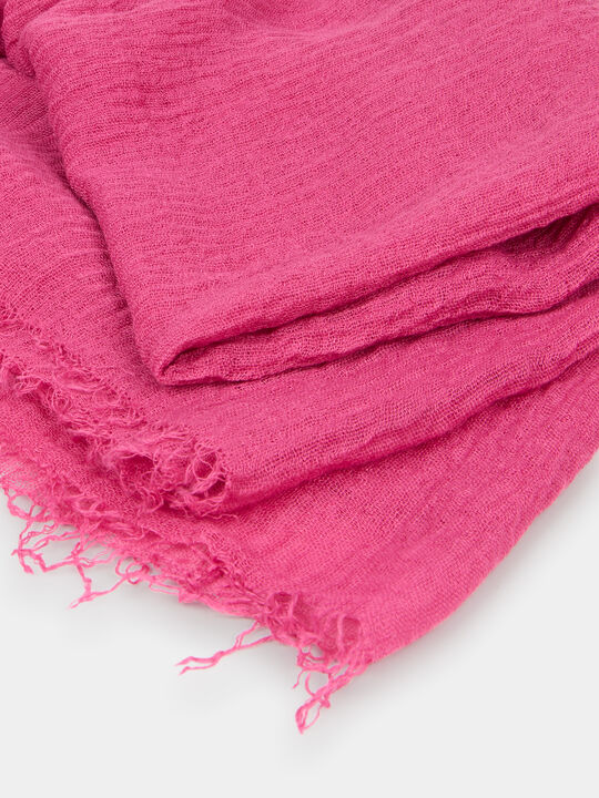 PAÑUELO BÁSICO TEXTURA Fucsia image number null