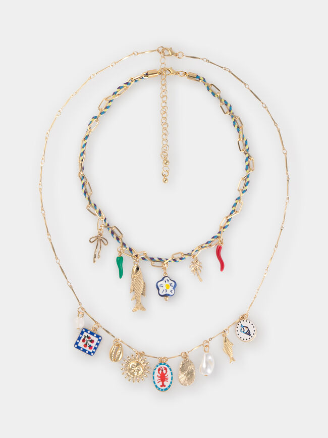 PACK DOS COLLARES Oro