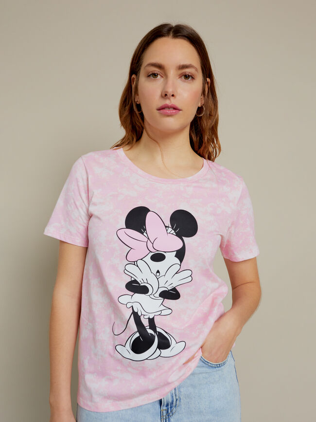 Camiseta tie dye minnie 100% algodón Estampado 2