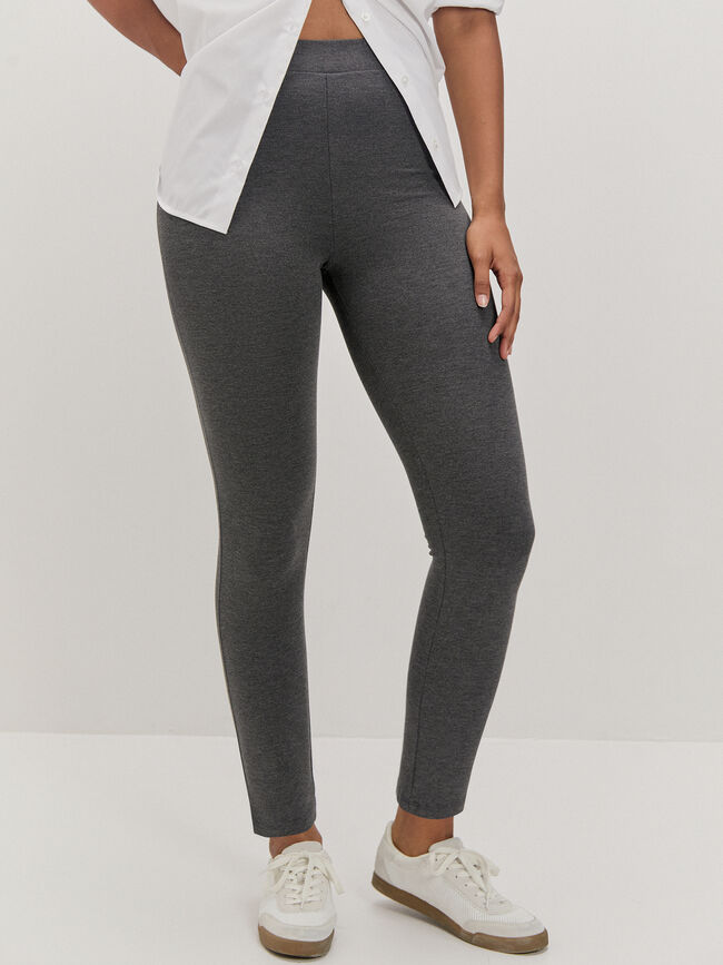 LEGGING PUNTO ROMA Gris vigore Osc
