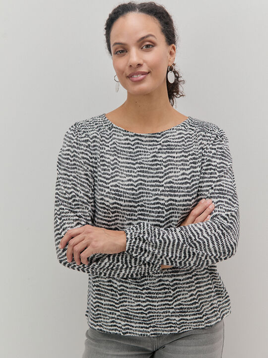 CAMISETA PIEZA HOMBRO Estampado 2 image number null