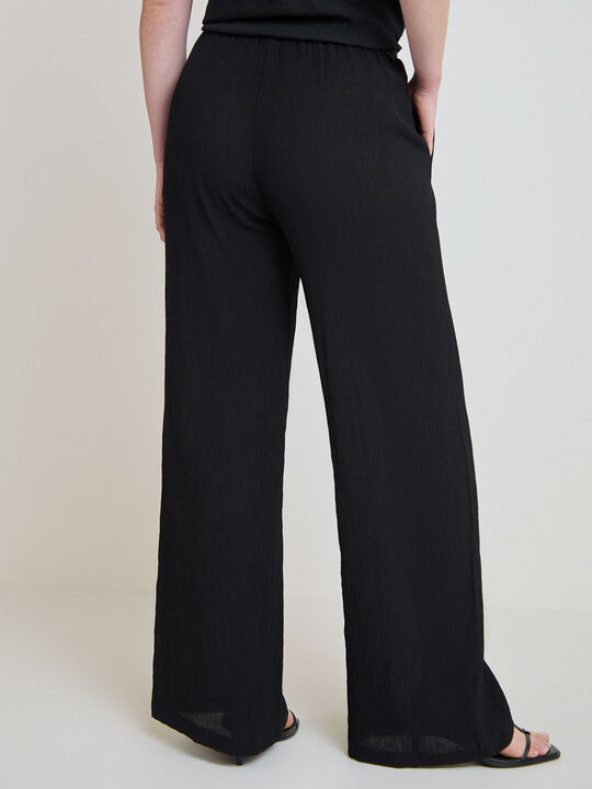 PANTALON FLUIDO Negro image number null