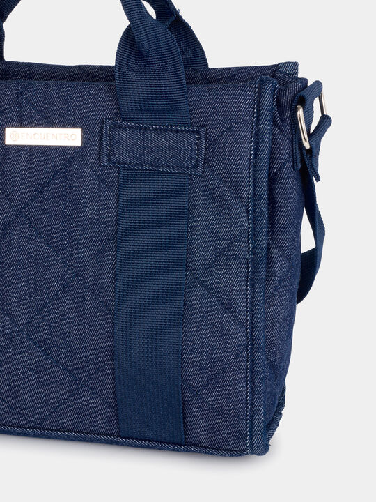 BOLSO VAQUERO ACOLCHADO Dark blue image number null