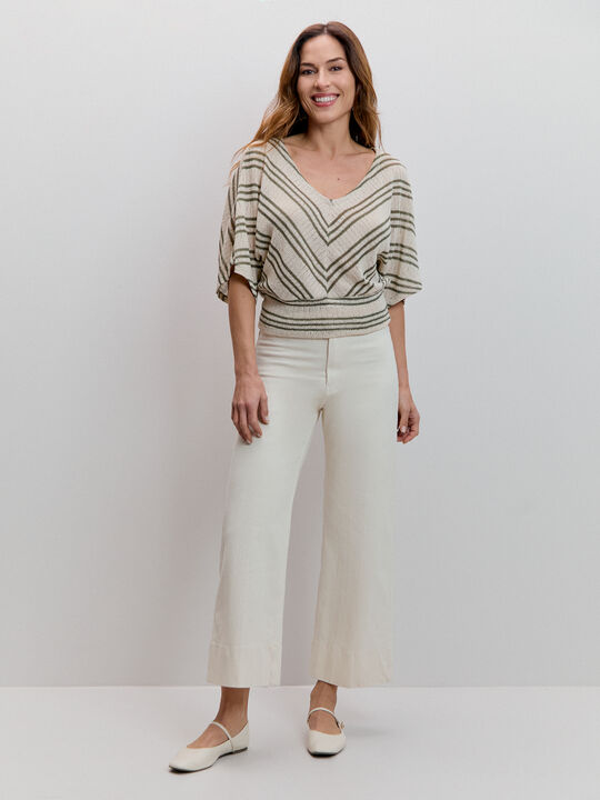 JERSEY RAYAS Beige image number null