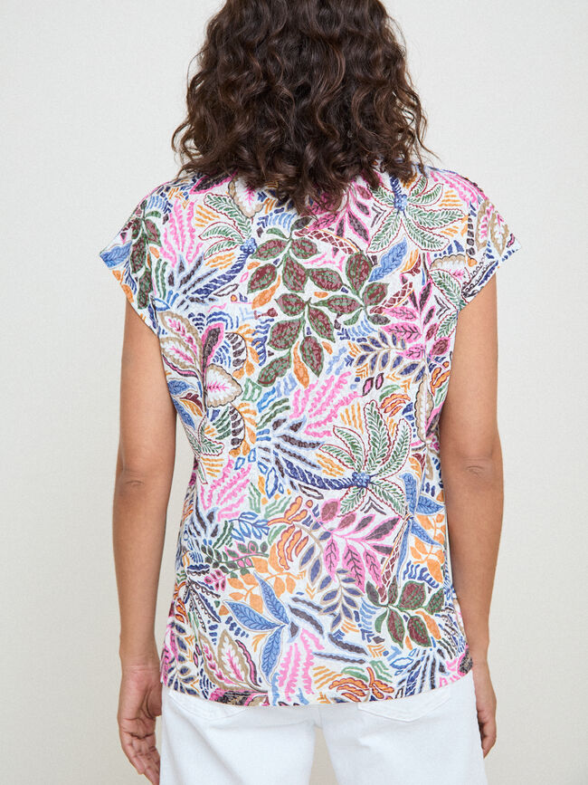CAMISETA DEVORADA TROPICAL Estampado 1