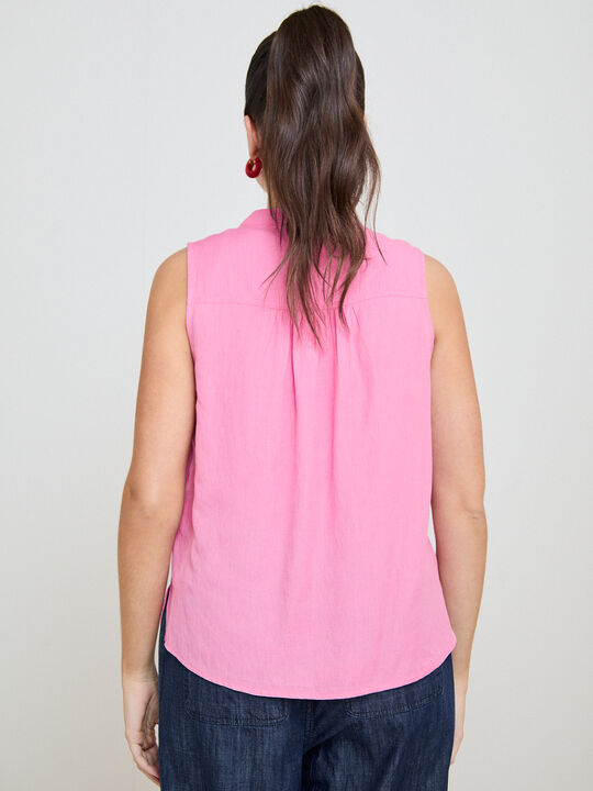 CAMISA R&Uacute;STICA S/M rosa sugar image number null