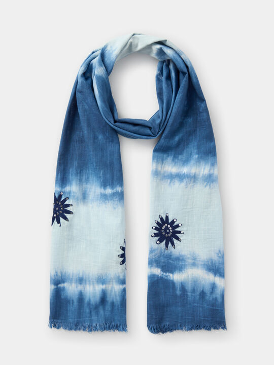 PAÑUELO TIE DYE Azulon image number null