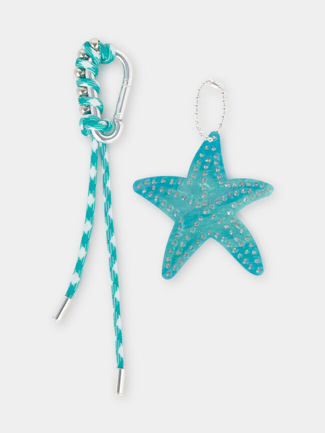 LLAVERO DETALLE ESTRELLA Plata