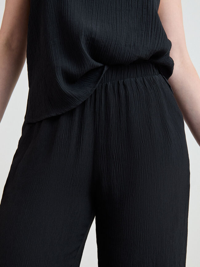PANTALON FLUIDO Negro