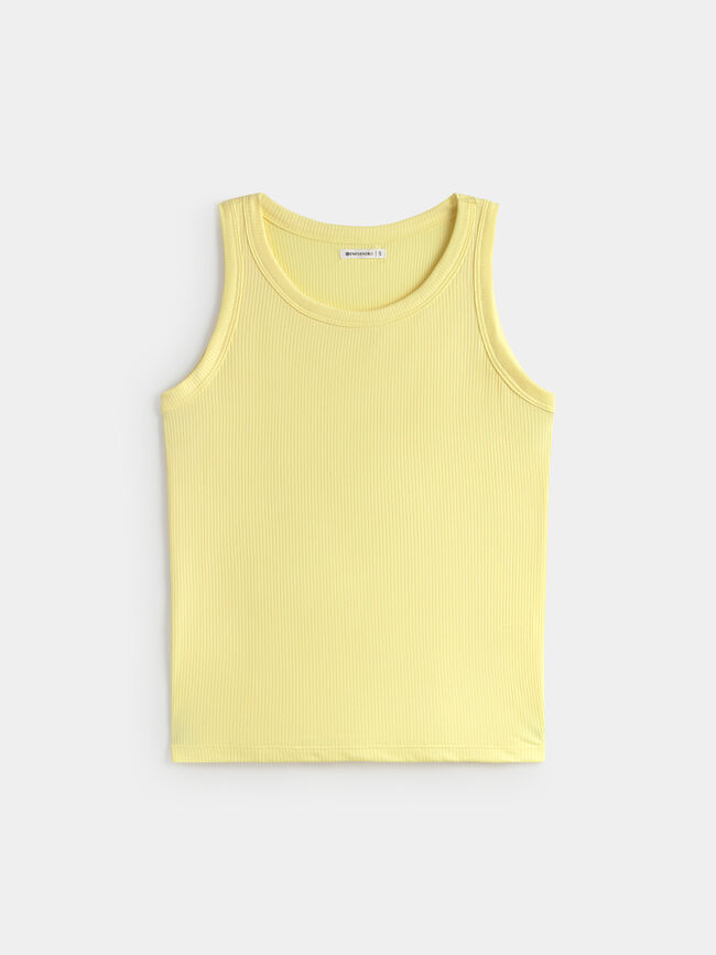 TOP CANALÉ Amarillo Pastel