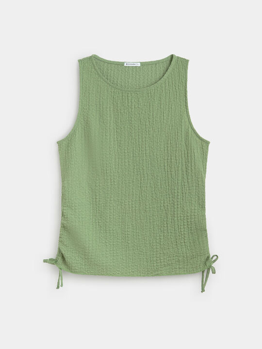 CAMISETA T&Uacute;NEL ESTRUCTURA Verde image number null