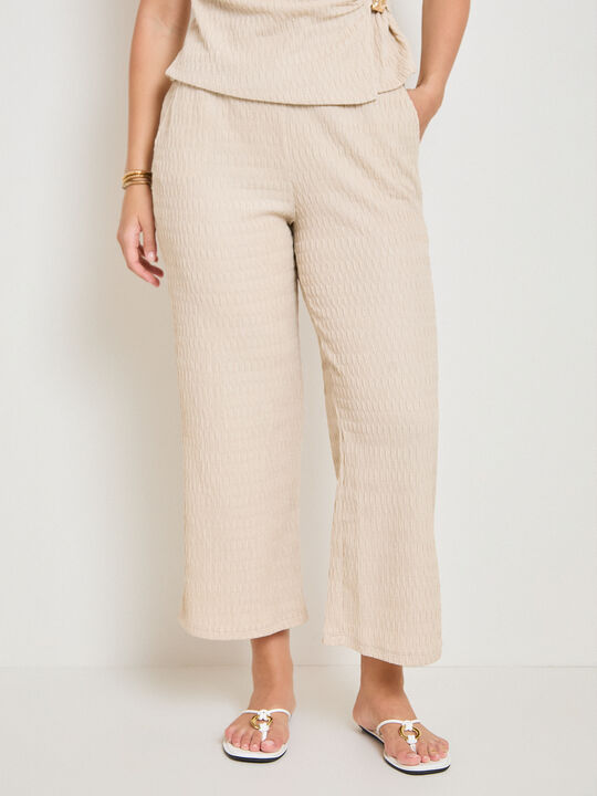 PANTAL&Oacute;N SET ESTRUCTURA Piedra image number null