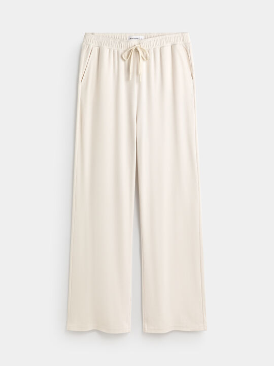 PANTALON CONJUNTO MICROPANA Crudo image number null