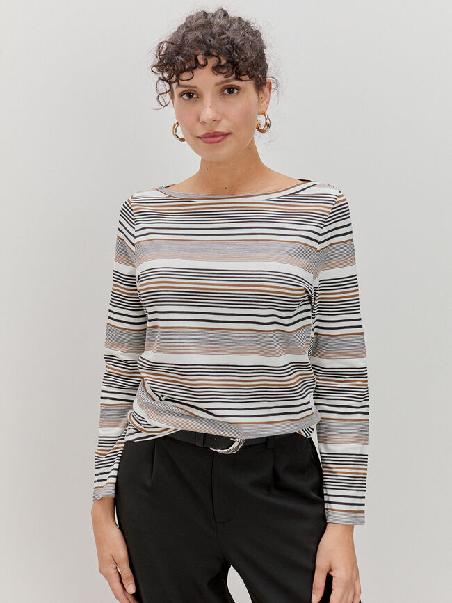 CAMISETA MANGA LARGA Rayas 3