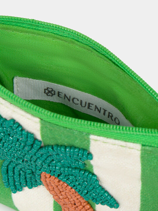 MONEDERO DETALLE PALMERA Hoja image number null