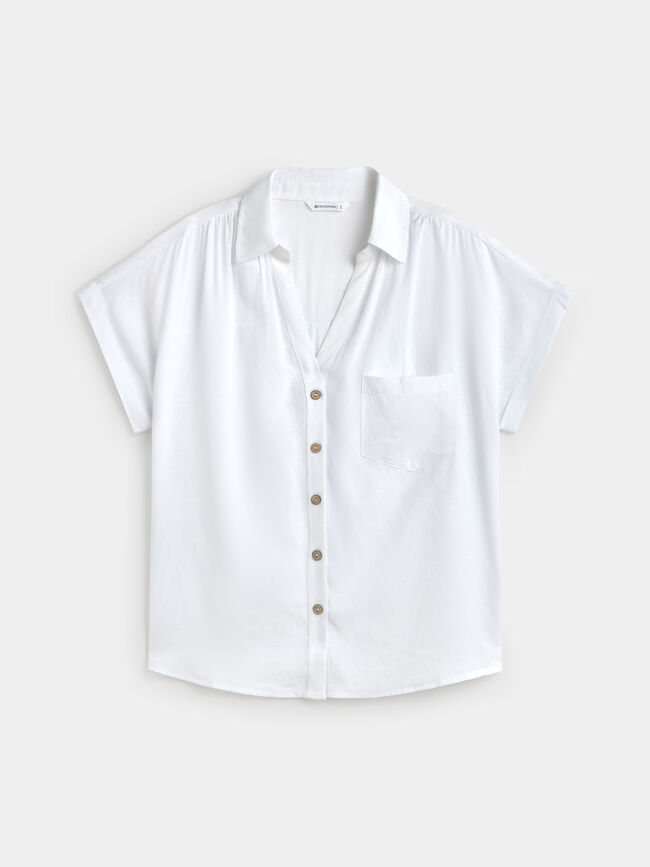 CAMISA RUSTICA Blanco Optico