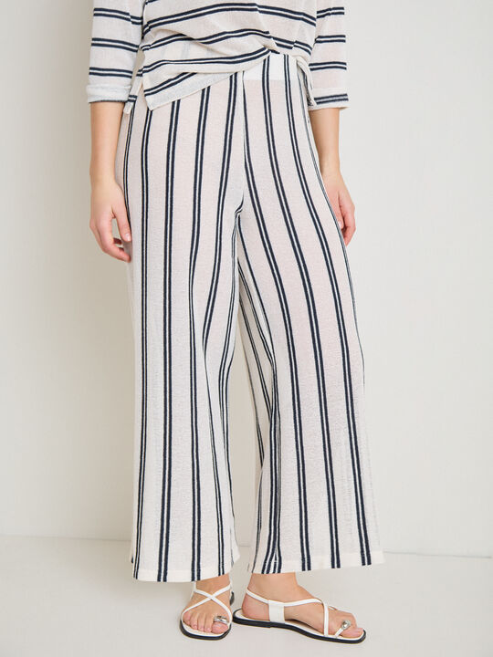 PANTAL&Oacute;N CU&SEW RAYAS Azul Marino image number null