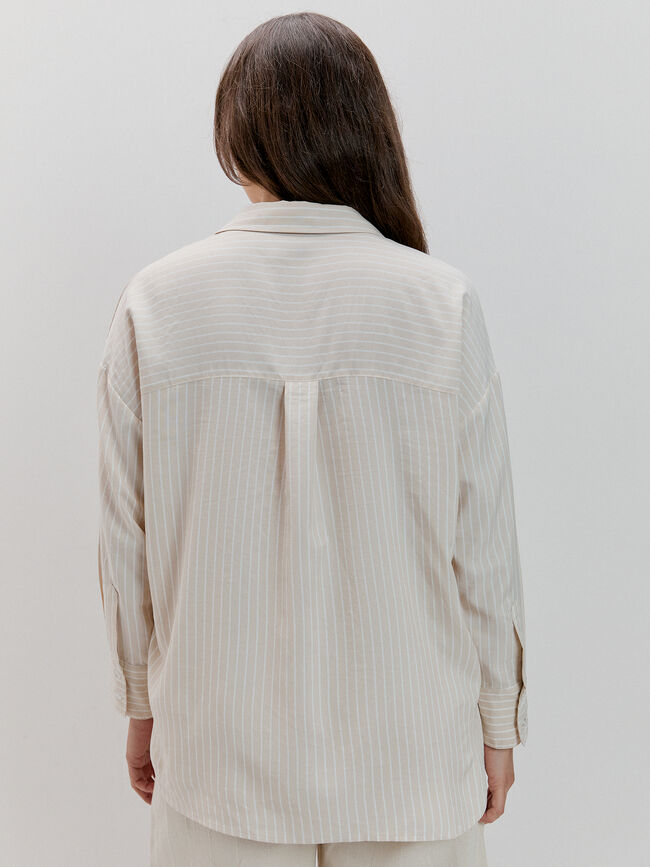 CAMISA OVERSIZE Vison