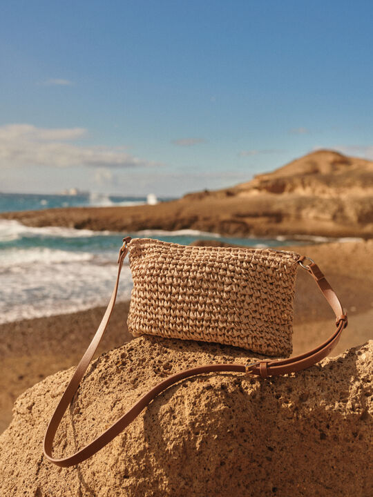 Bolso bandolera Beige Tostado image number null