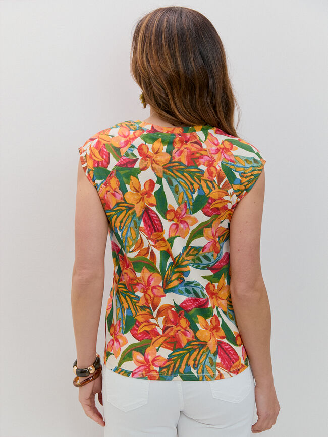 TOP MANGA CORTA Estampado 1