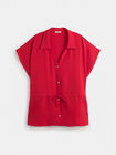 BLUSA SAFARI Rojo