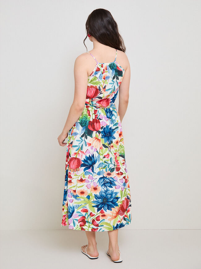 VESTIDO HALTER Multicolor
