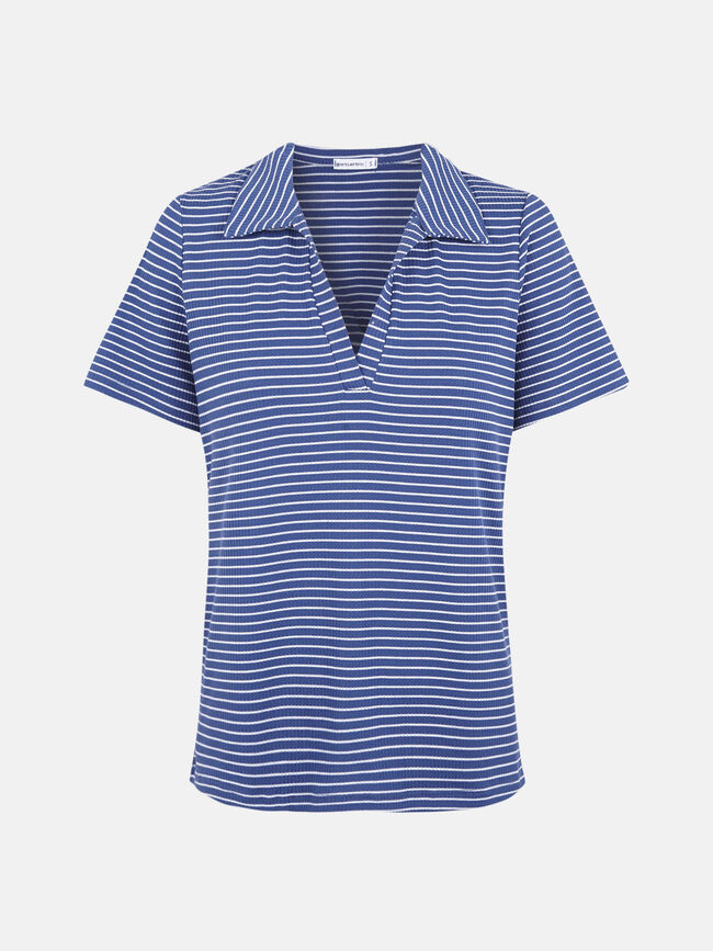 Camiseta polo Azul Real