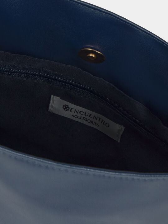 BOLSO BOMBONERA Azul Marino image number null