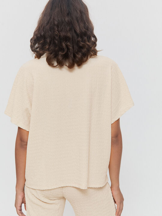 CAMISA BOTONES Crudo image number null