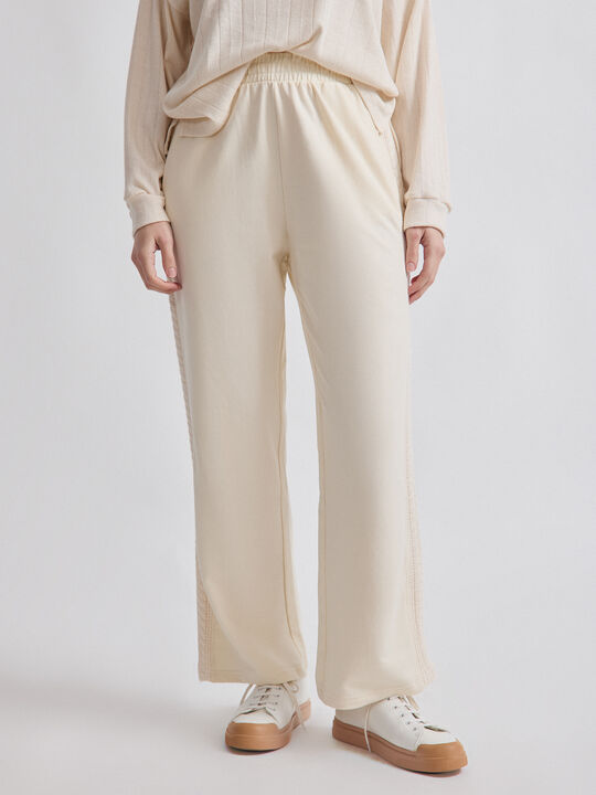 PANTALON DETALLE Crudo image number null