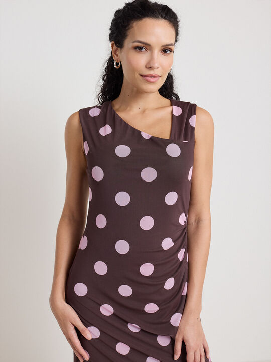 VESTIDO TUL TOPO GRANDE Estampado 1 image number null