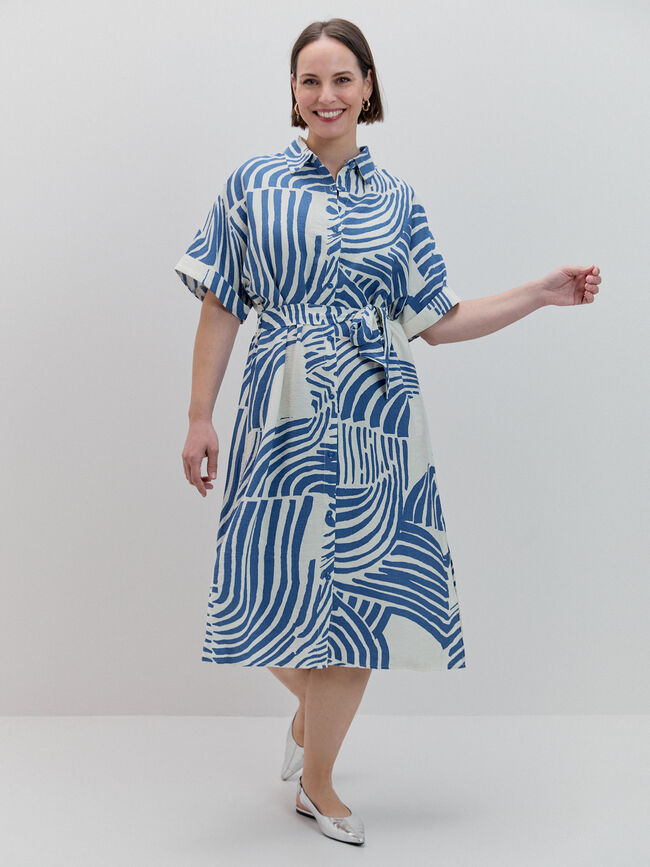 VESTIDO CAMISERO Azulon