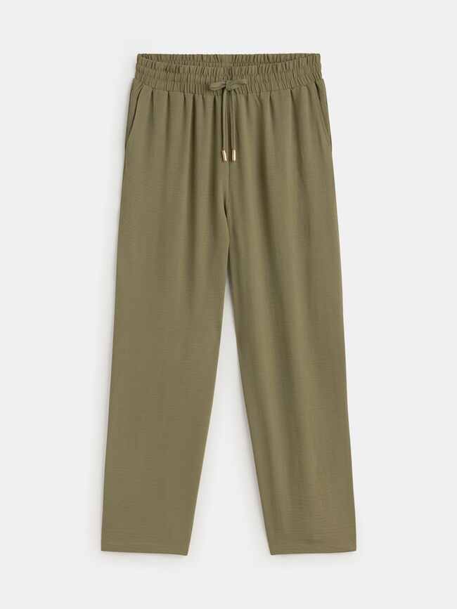 PANTALÓN FLUIDO Kaki