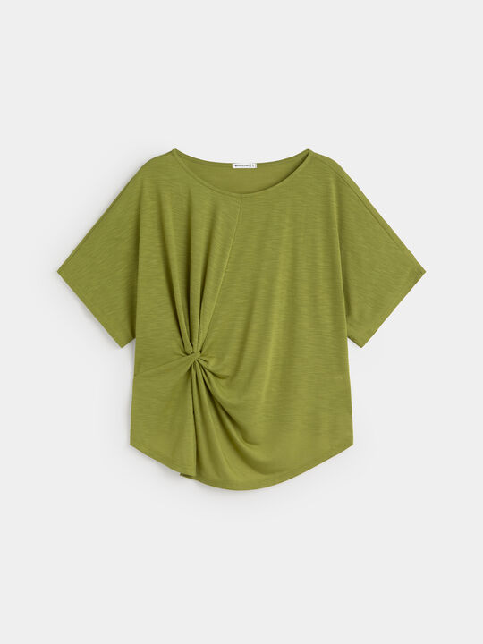 CAMISETA FLAM&Eacute; NUDO ABERTURA Verde image number null