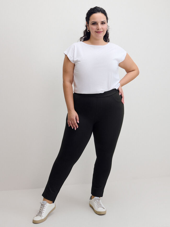 LEGGING PUNTO ROMA Negro