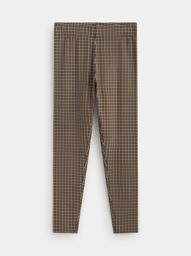 Legging punto cuadros Estampado 1