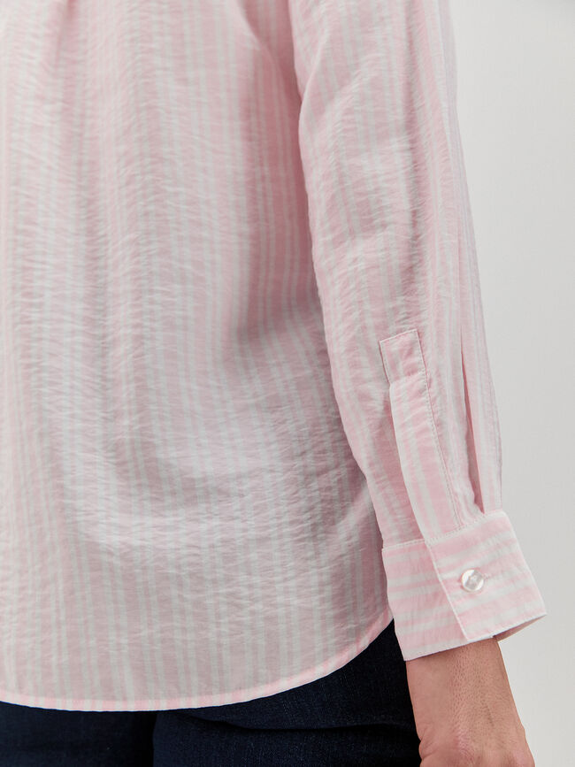 CAMISA MANGA LARGA Rosa