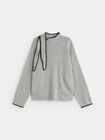 JERSEY LAZADA CONTRASTE Gris Medio