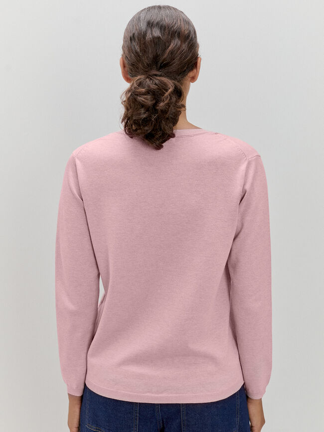 JERSEY CUELLO PICO Rosa