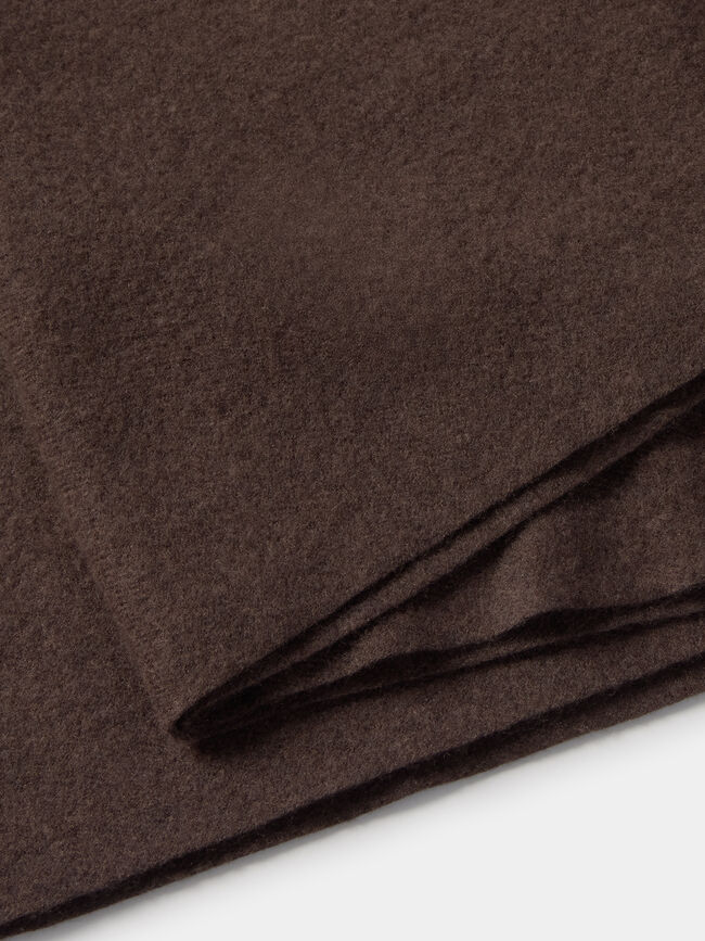 BUFANDA BÁSICA Marron Oscuro