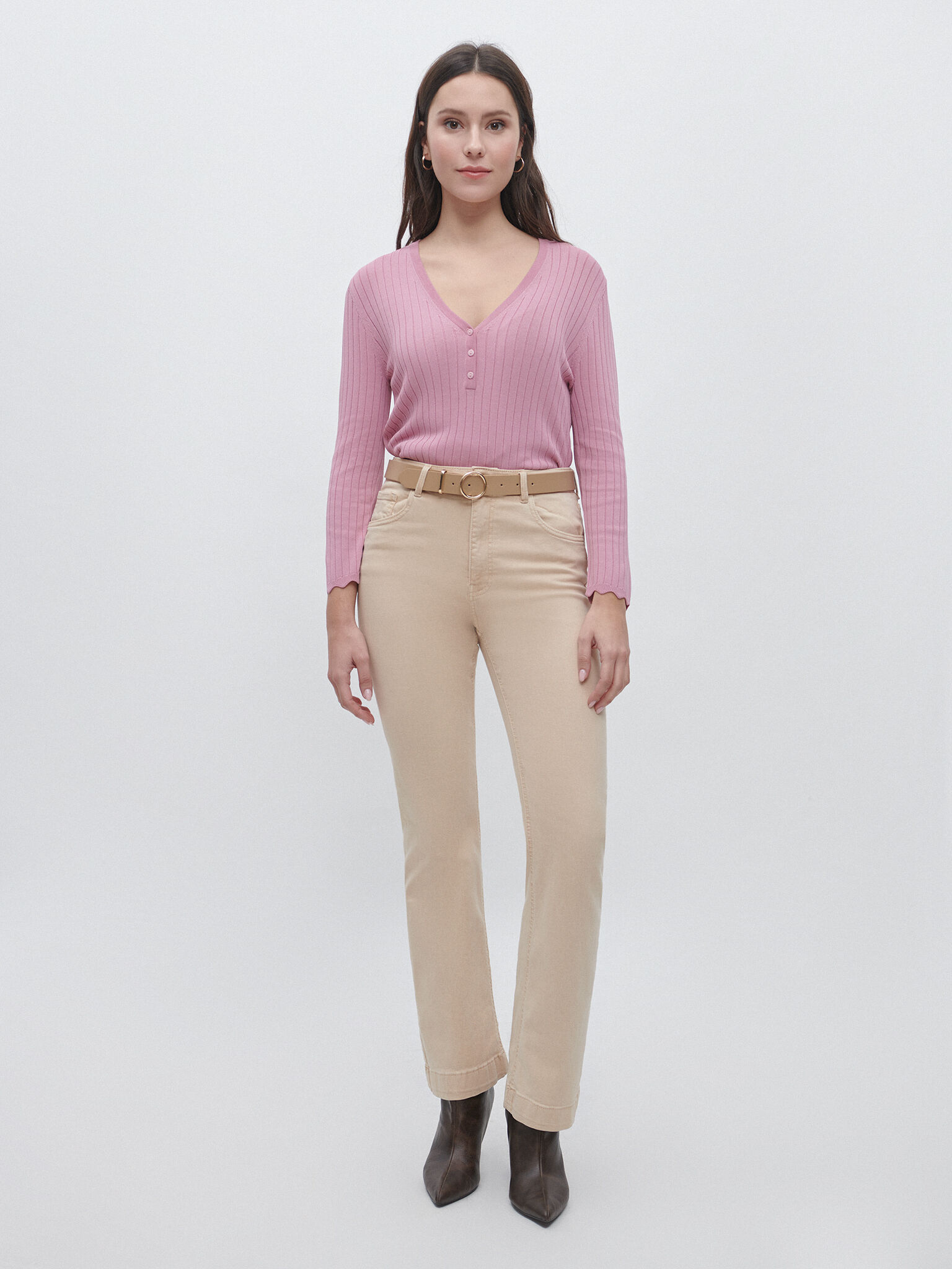Conjunto chaqueta discount y jersey punto