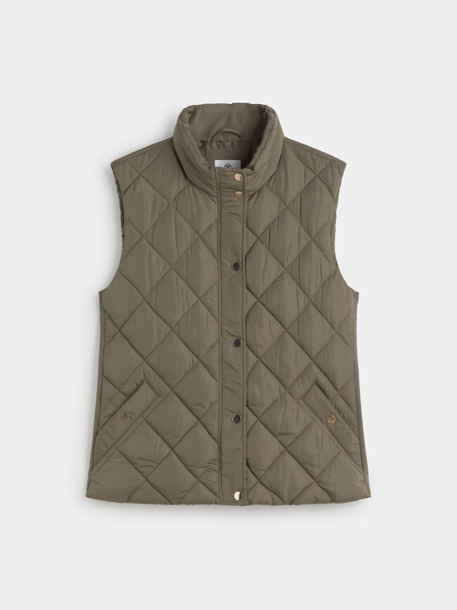 CHALECO BÁSICO kaki oscuro