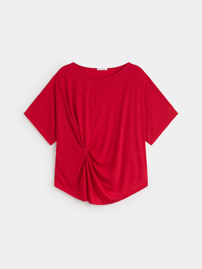 CAMISETA FLAM&Eacute; NUDO ABERTURA Rojo