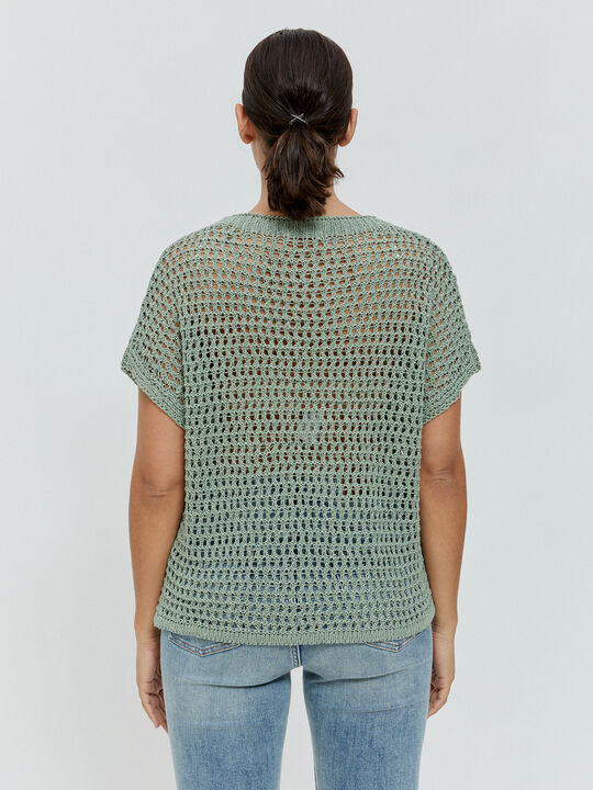 JERSEY CALADO M/C Verde image number null