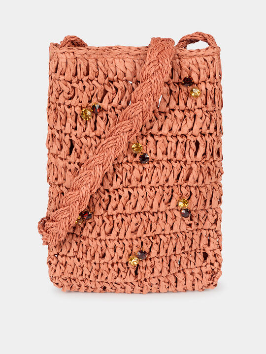 BOLSO MINI RAFIA Azafran 2 image number null