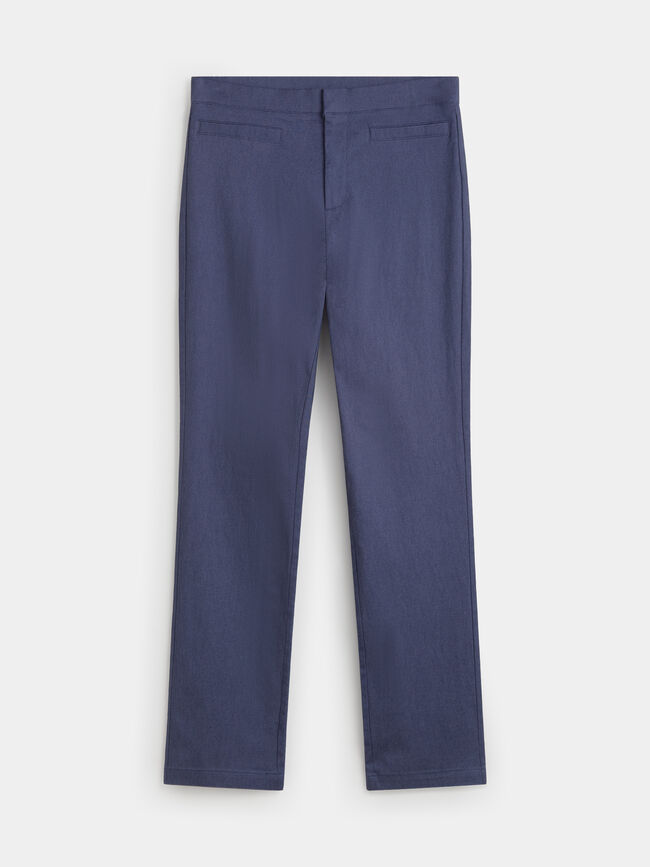 PANTAL&Oacute;N LARGO  BENGALINA Azul Marino