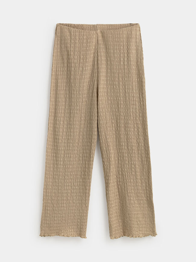 PANTALON TEXTURA Avellana Clara